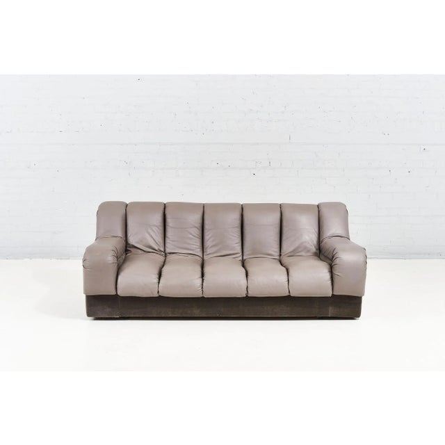 Mid-Century Modern Style Steve Chase Non Stop Channeled Tufted Sofa, 1970 For Sale - Image 3 of 10