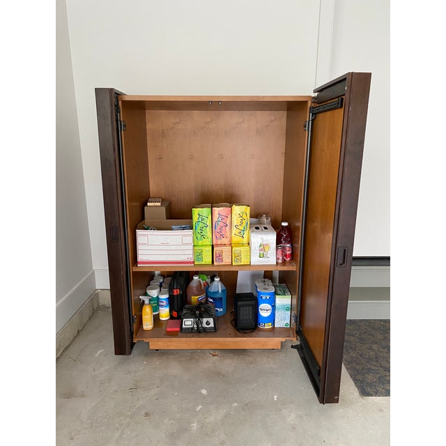 Contemporary Italian Wooden Cabinet For Sale - Image 4 of 7