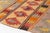 Peach Mid 20th Century Handmade Wool Runner for Entryway or Gallery For Sale - Image 8 of 10