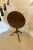 Superb quality antique George III mahogany lamp table having a quality mahogany circular tilt top with a moulded edge...