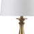 29 Inch H Candlestick Table Lamp in Gold - a Pair For Sale - Image 4 of 9