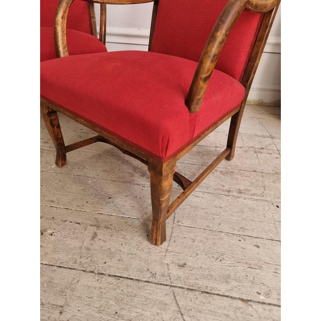 Set of Swedish Grace Armchairs, 1930s For Sale - Image 9 of 12