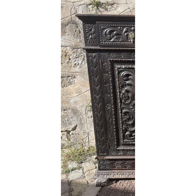 Renaissance Portuguese Wooden Wardrobe For Sale - Image 5 of 8