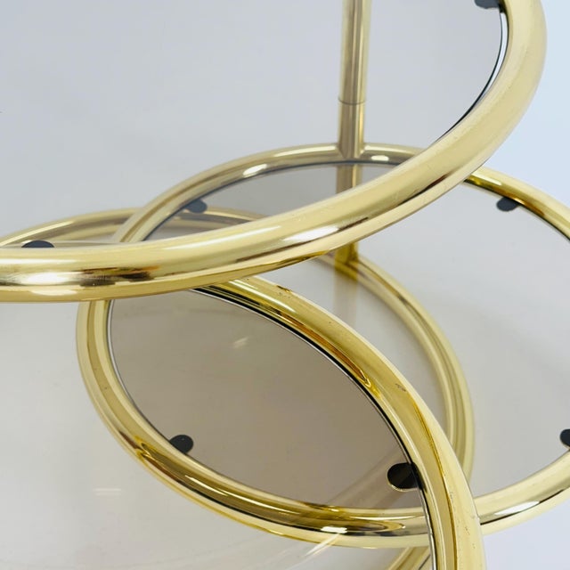 Mid-Century Coffee Table with 3 Swivel Levels by Milo Baughman, Italy, 1970s For Sale - Image 6 of 11