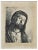 Marcel Muelu, Portrait of Christ, Etching, 1970s For Sale