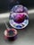 Mid 20th Century Murano-Style Multicolor Faceted Art Glass Perfume Bottle With Stopper For Sale - Image 10 of 12