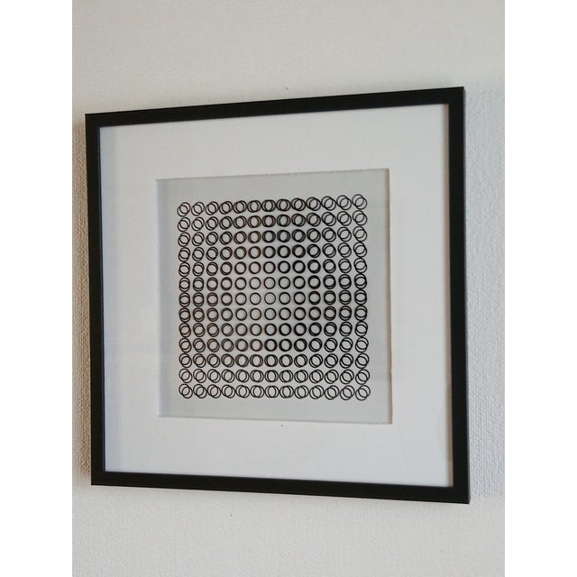 Victor Vasarely, Op Art Composition, 1960, Print For Sale - Image 3 of 6