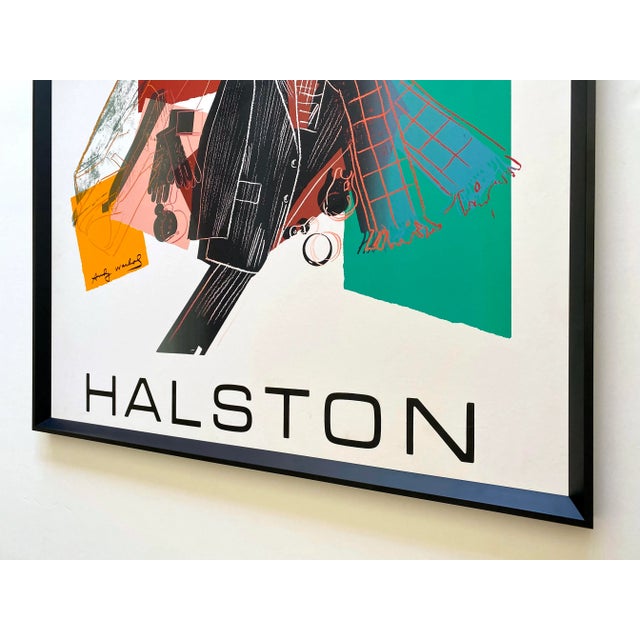 Andy Warhol Vintage 1982 Silkscreen Print Framed 