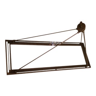 Restoration Hardware Peralta Rectangular Led Chandelier For Sale