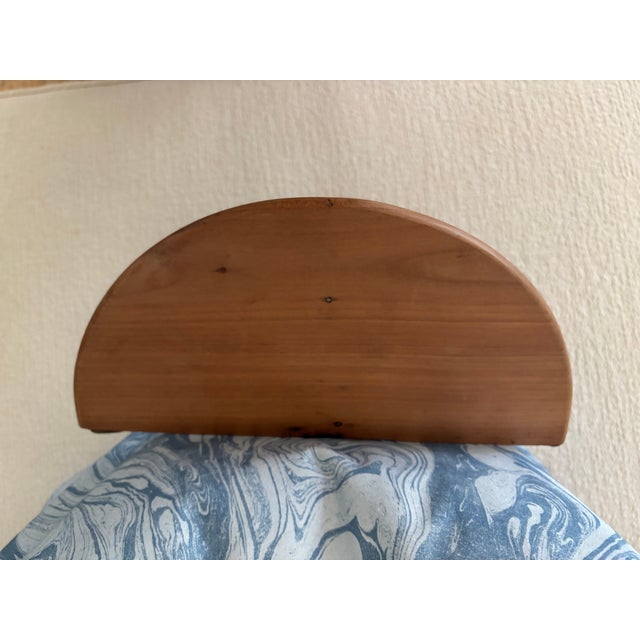 Brown Antique 19th Century French Faux Bamboo Wall Bracket Shelf For Sale - Image 8 of 12