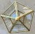 Mid 20th-Century Pentagon-Shaped Brass & Glass Keepsake / Trinket Box For Sale - Image 9 of 15
