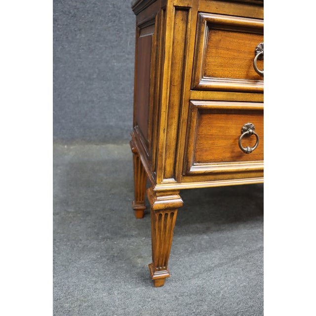 Late 20th Century Ethan Allen Tuscany Collection Marble-Top Chest of Drawers For Sale - Image 5 of 12