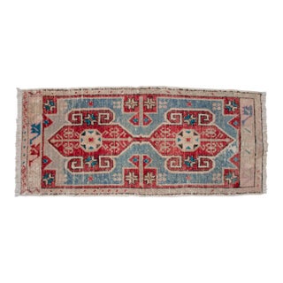 Hand Knotted Small Turkish Rug Doormat Entryway Rug Kitchen Decor - 2x3 Ft Approx For Sale