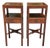 Pair George III Flame Mahogany Side Tables For Sale