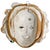 Vintage Italian Glazed Terracotta Bacchus Wall Mask For Sale - Image 4 of 6