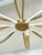 Metal Vintage Brass Chandelier, 1960s For Sale - Image 7 of 9