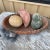 1980s Large Mexican Pottery Fruit in Bowl - 4 Pieces For Sale - Image 9 of 9