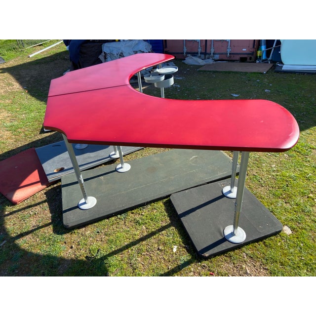 Vintage Herman Miller Office Boomerang Office Desk For Sale - Image 12 of 12