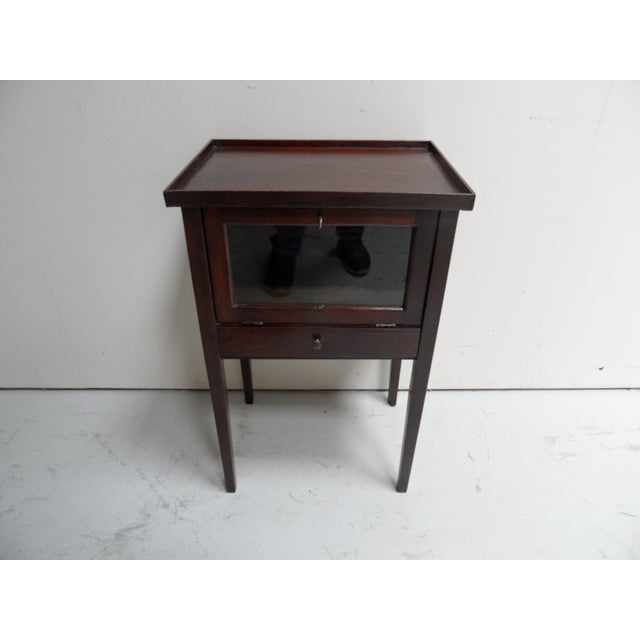 Antique Oak Display Cabinet, 1890s For Sale - Image 4 of 12