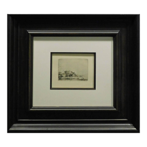 Rembrandt "Landscape With a Cow" New Custom Framed & Coa Make an Offer