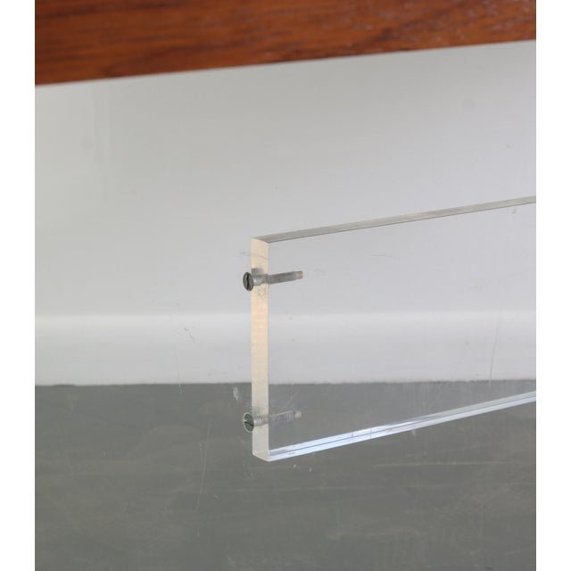 Danish Rosewood Desk by Poul Norreklit for Sigurd Hansen, 1960s For Sale - Image 9 of 12