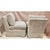 Baker Furniture Newly Re-Upholstered Armless Slipper Chairs in Velvet Chenille -a Pair