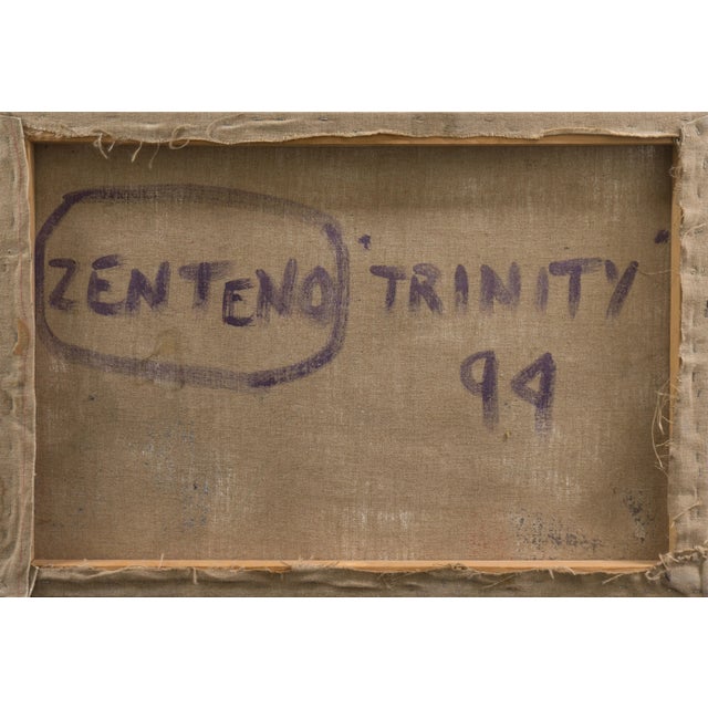 Textile 'Trinity' by Sergio Zenteno, 1994, Chicano Artist, Museum of Contemporary Art, Los Angeles, Mexico City For Sale - Image 7 of 7