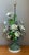 Vintage Hand Painted Tole Bouquet Lamp For Sale - Image 9 of 12