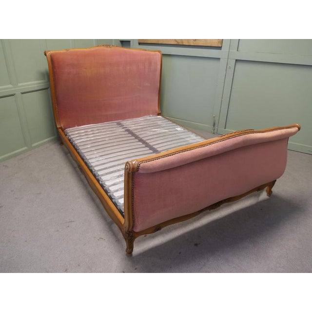 French Château Double Bed, 1960s For Sale - Image 6 of 8