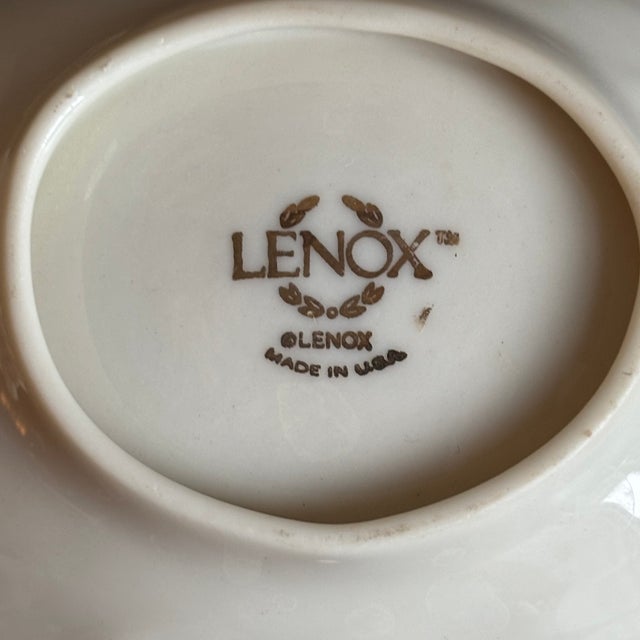 Vintage Lenox Porcelain Dove Catchall / Candy Dish For Sale - Image 15 of 15