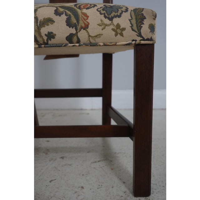 Kittinger Wa-1018 Colonial Williamsburg Mahogany Side Chair For Sale In Philadelphia - Image 6 of 18
