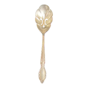 International Silver Royal Manor Silverplate Sugar Sifter Spoon