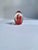 Italian Fulvio Bianconi Murano attributed clear egg-shaped Art Glass Paperweight. Featuring a transparent solid ovoid...