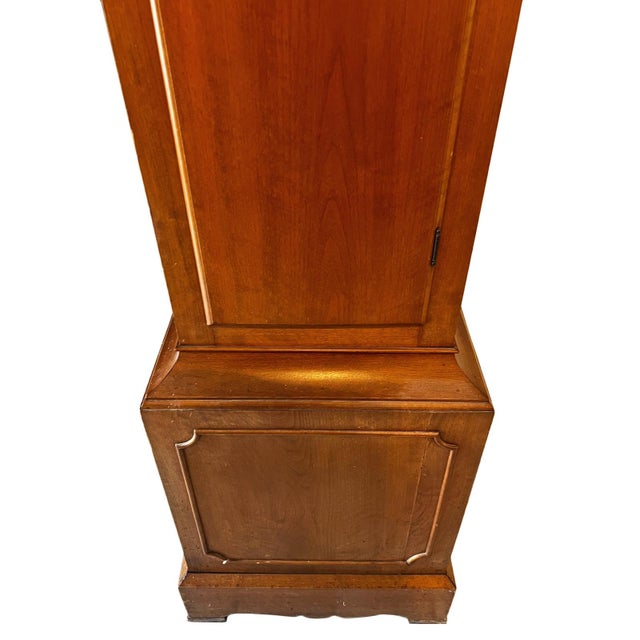 Antique 1914 Grandfather Clock For Sale - Image 9 of 12