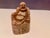 Vintage Carved Laughing Buddha Figurine For Sale - Image 10 of 10