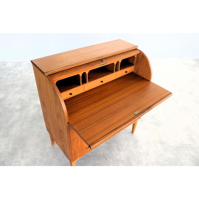 1960s Vintage Swedish Secretary Cabinet from SMI, 1960s For Sale - Image 5 of 8