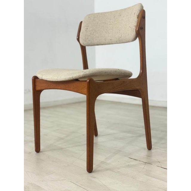 Mid-Century Danish Teak Dining Chairs by Erik Buch for O.D. Møbler A/S, 1960s, Set of 4 For Sale - Image 12 of 15