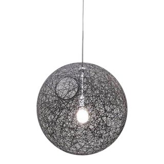 Black Pendant Light "Random Light" by Moooi For Sale