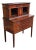 Antique American Federal Style Inlaid Mahogany Ladies Tambour Writing Desk ~ Butlers Desk, 1930s For Sale