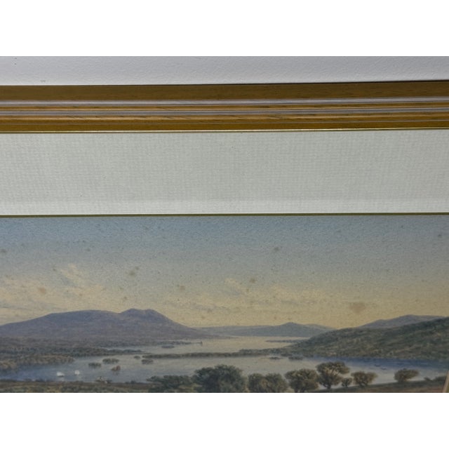 Dated 1903 Painting of Windermere Orrest Head Lake District Follower Harry Sutton Palmer For Sale - Image 9 of 12