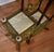 1900s Antique Victorian Brass & Onyx Mirrored Etagere / Display Stand For Sale - Image 17 of 18