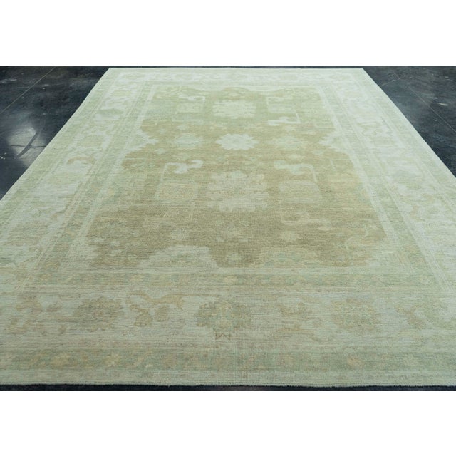 Early 21st Century Turkish Oushak Rug 8'11" x 12'4" #19357 For Sale - Image 5 of 8