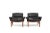 Brown Easy Chairs by Sven Ellekær for Søren Willadsen, 1960s, Set of 4 For Sale - Image 8 of 13