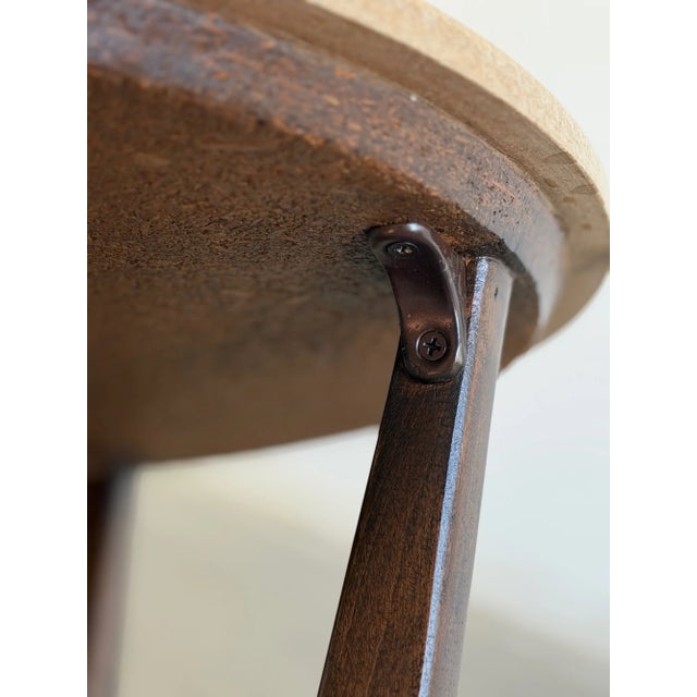 1960s Stone Top Side Table For Sale - Image 10 of 11