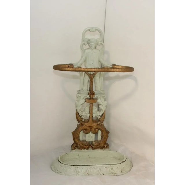 French Cast Iron Umbrella Holder, 1950s For Sale - Image 13 of 13
