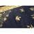 Textile 1900s Navy Blue Solid Floral Deco Antique Chinese Peking Knotted Room Size Rug For Sale - Image 7 of 10