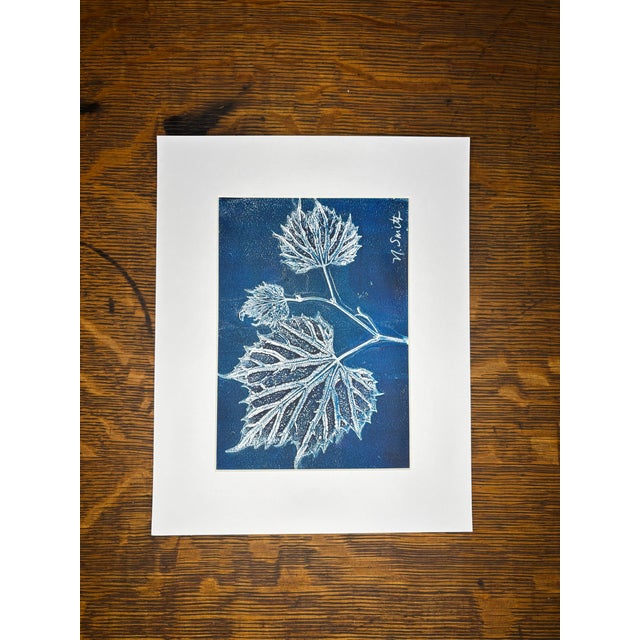 An original acrylic monoprint inspired by the quiet beauty and intricate patterns of the natural world. Created by hand...