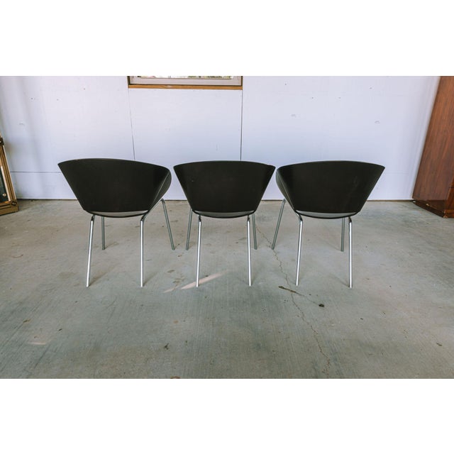 Knoll Late 20th Century Lipse Dining Chairs Attributed to Wolfgang c.r. Mezger in Bent Plywood, Set of 6 For Sale - Image 4 of 10