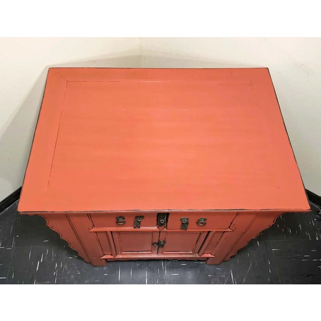 Wood Antique Chinese Altar Cabinet, Circa 1800-1849 For Sale - Image 7 of 11