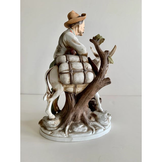 Italian 1960s Large Italian Porcelain Figurine For Sale - Image 3 of 10